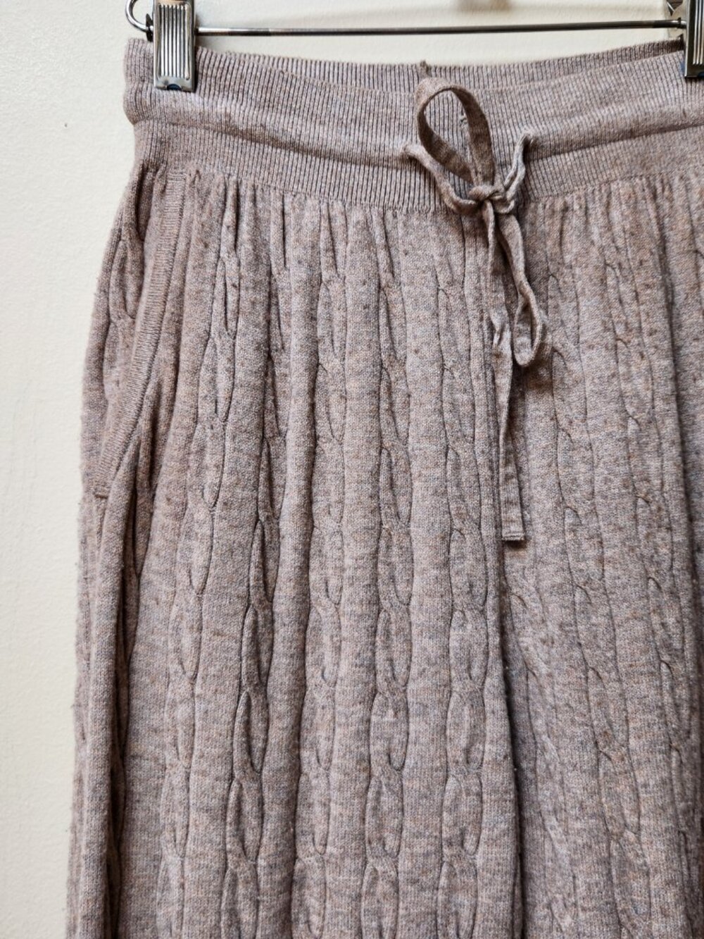 Uniqlo cable knit lounge pants / S